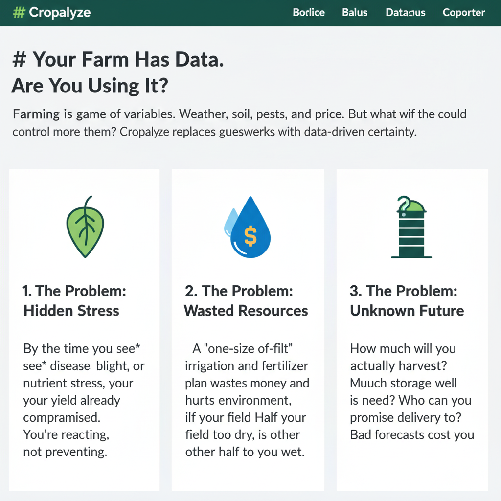 Problems: Hidden Stress, Wasted Resources, Unknown Future